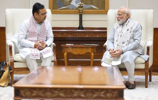 सीएम भजनलाल शर्मा ने पीएम मोदी से की मुलाकात और विकास योजनाओं पर चर्चा