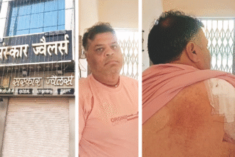 ज्वेलर पर चाकू से हमला, एक बदमाश पकड़ा गया