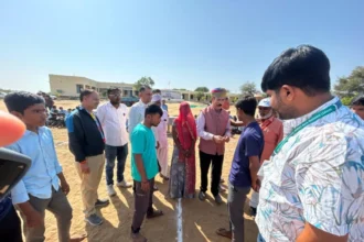 आखराड़ में सांसद खेलकूद महोत्सव का उद्घाटन