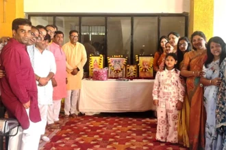 भीलवाड़ा में भाविप भगत सिंह शाखा ने दिवाली स्नेह मिलन मनाया