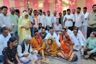 सोजत में फुलाद रोड पर सीसी सड़क का भूमि पूजन