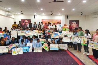 राजसमंद: विद्यार्थियों ने आत्मनिर्भर भारत की कल्पना चित्रों के माध्यम से की