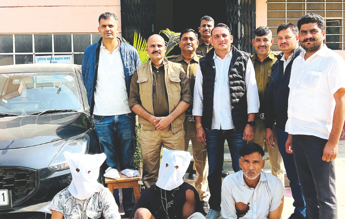 बस संचालक का अपहरण कर फिरौती मांगने वाले तीन गिरफ्तार