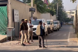 सिविल लाइंस में लेपर्ड की घुसपैठ से मची अफरा-तफरी