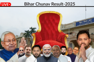 बिहार विधानसभा चुनाव की मतगणना सुरक्षा के बीच जारी