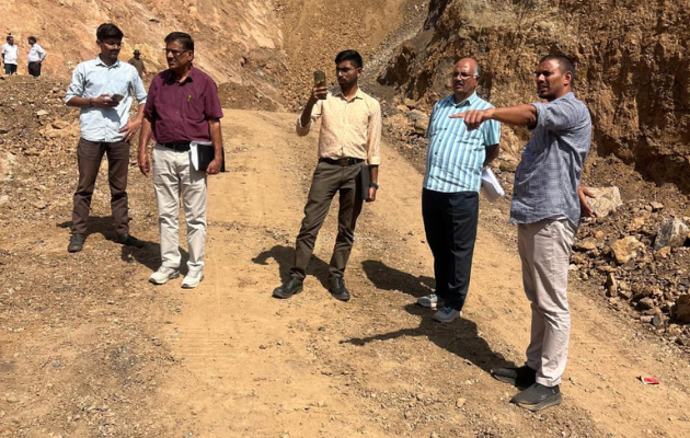 कोटपुतली में 27 क्रेशरों के स्टॉक की ड्रोन जांच