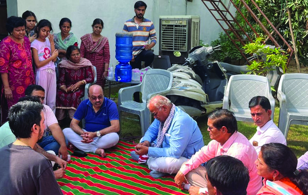 नीरजा मोदी स्कूल की छात्रा अमायरा के निधन पर मदन दिलावर ने परिजनों को सांत्वना दी