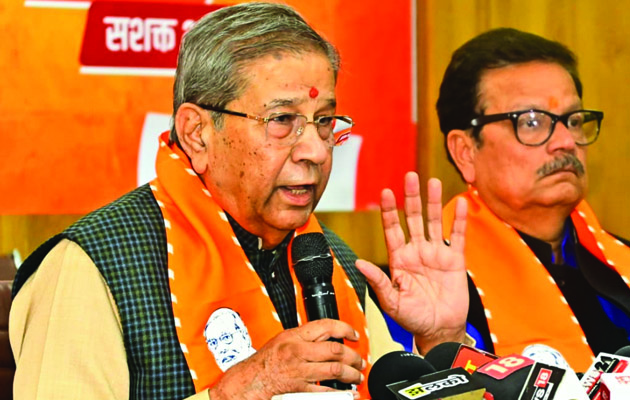 कांग्रेस की विरासत में विभाजन और तुष्टिकरण का समावेश: घनश्याम तिवाड़ी