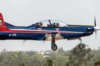 भारतीय वायु सेना का पिलेटस ट्रेनर विमान दुर्घटनाग्रस्त, पायलट सुरक्षित