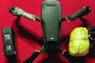 पंजाब में सुरक्षाबलों ने ड्रोन और हेरोइन की बरामदगी की