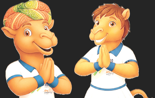 राजस्थान की खेल भावना का प्रतीक खम्मा-घणी शुभंकर का अनावरण