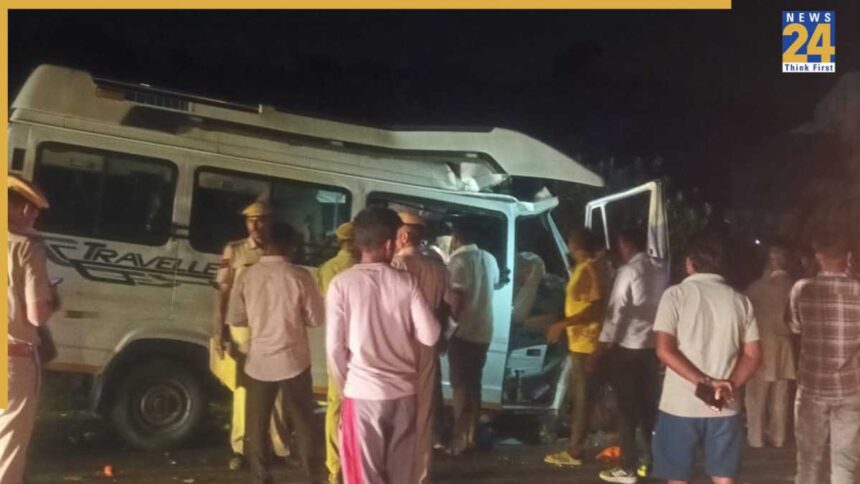 जोधपुर में भीषण सड़क दुर्घटना में 18 श्रद्धालुओं की मौत