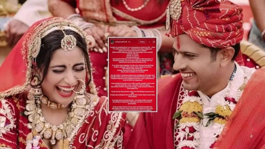 ऐश्वर्या शर्मा ने तलाक की अफवाहों पर अपनी चुप्पी तोड़ी