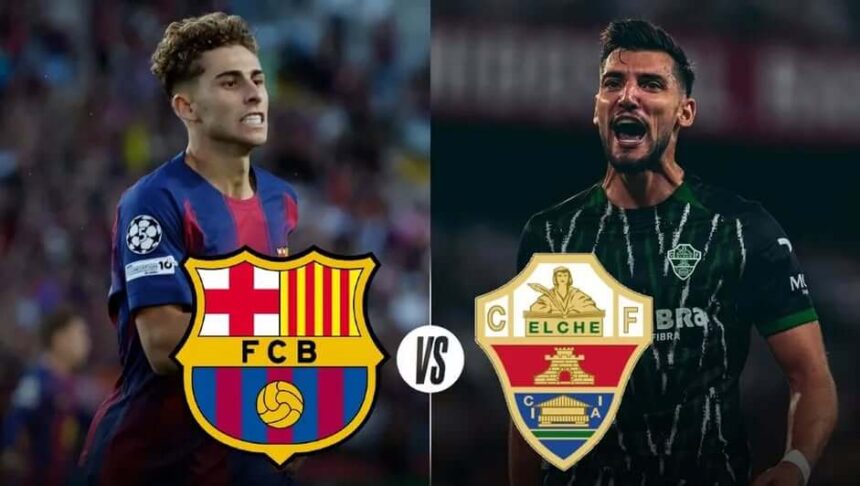 एल्चे को बार्सिलोना पर जीत के लिए 50 साल का इंतजार