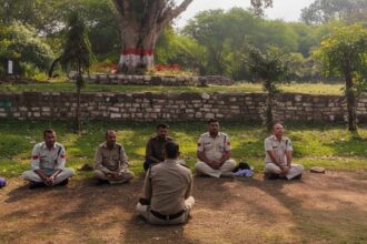 मध्य प्रदेश पुलिस अब ध्यान को बनाएगी अपनी दिनचर्या का हिस्सा
