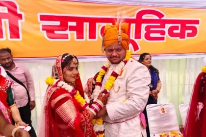 बाड़मेर में खत्री समाज का छठा सामूहिक विवाह समारोह हुआ