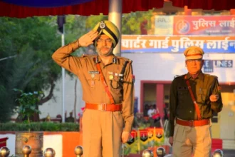 बाड़मेर में ADG रूपिंदर सिंह का वार्षिक निरीक्षण और परेड