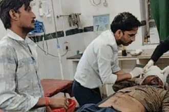 पाली में सड़क दुर्घटना में युवक की गंभीर चोटें आईं