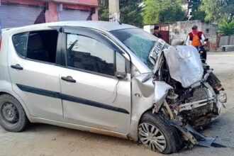 झुंझुनू में ट्रक और कार की टक्कर से एक व्यक्ति की मौत