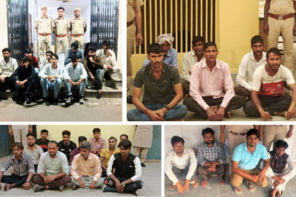 जयपुर रेंज में असामाजिक तत्वों के खिलाफ बड़ी कार्रवाई, 551 गिरफ्तार