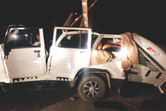 जयपुर में एसयूवी दुर्घटना, दो की मौत और तीन घायल