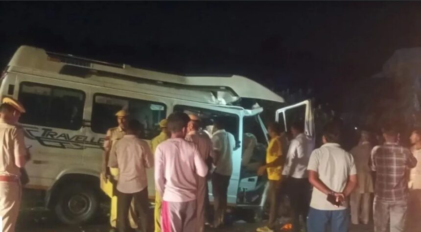 जोधपुर में बस-ट्रक टक्कर में 15 लोगों की जान गई