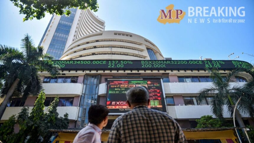 आज शेयर बाजार में हल्की तेजी, सेंसेक्स और निफ्टी में सुधार