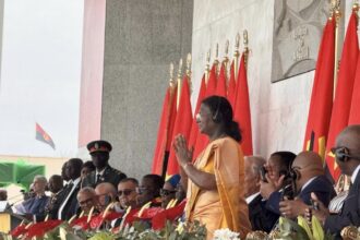 राष्ट्रपति मुर्मु ने अंगोला की स्वतंत्रता समारोह में भाग लिया